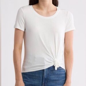 1. State ivory short sleeve tee in size Small, new without tags.